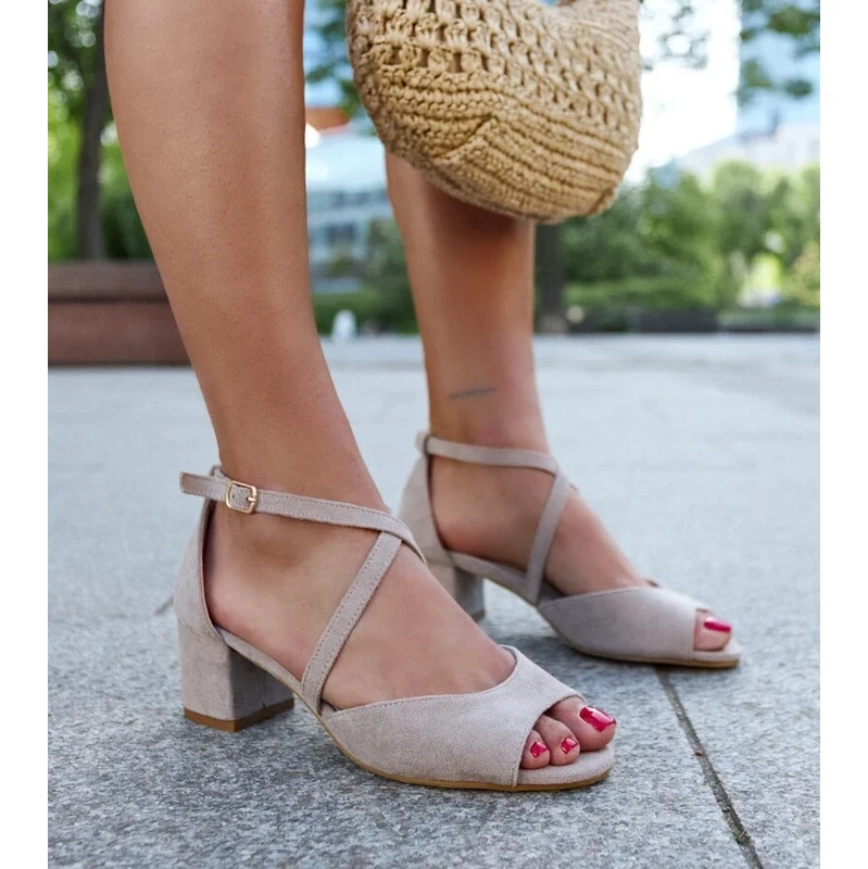 D/CEO Black sandals on a block heel Millo 106993056