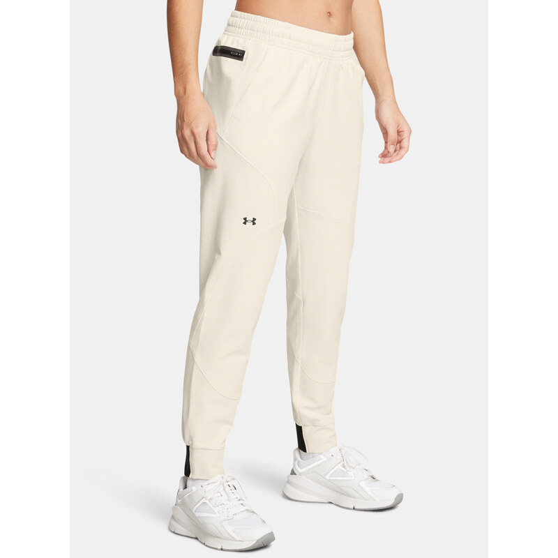 Dámské tepláky Under Armour UA Unstoppable Jogger-WHT - Dámské 106993435