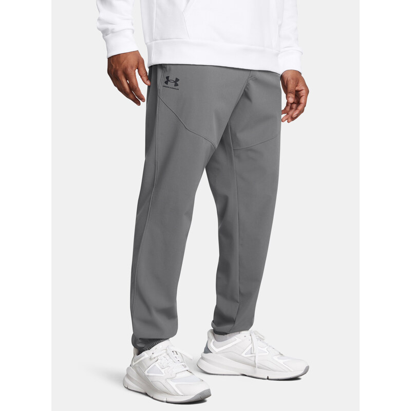 Pánské tepláky Under Armour UA Vibe Woven Jogger-GRY - Pánské
