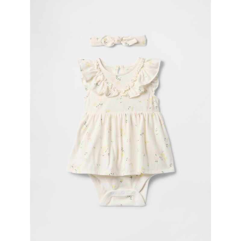 GAP Baby set šatů a čelenky - Holky