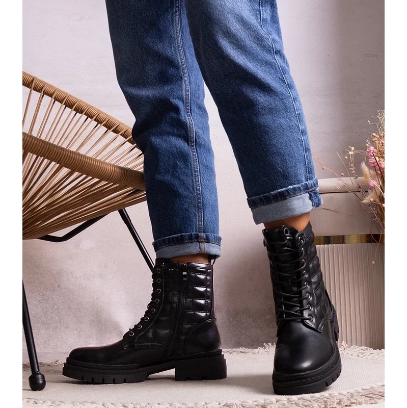Gemre Black Tellin boots 106995455