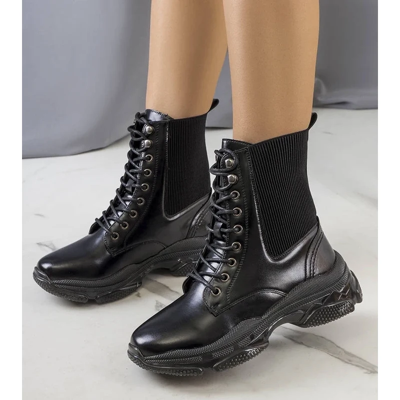 Gemre Black ankle boots Sedile