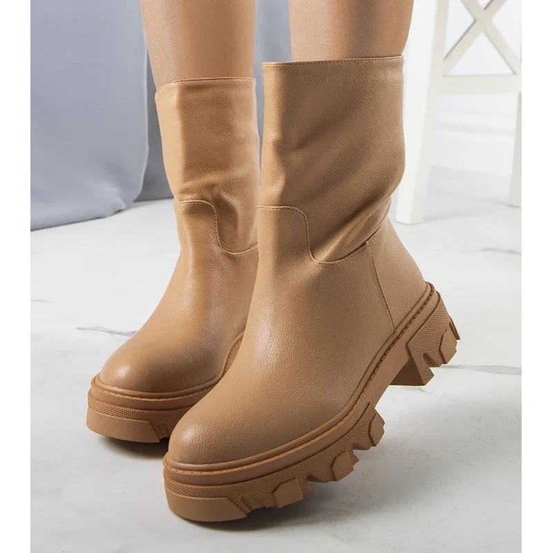 Gemre Insulated brown ankle boots Nasidi 106995485