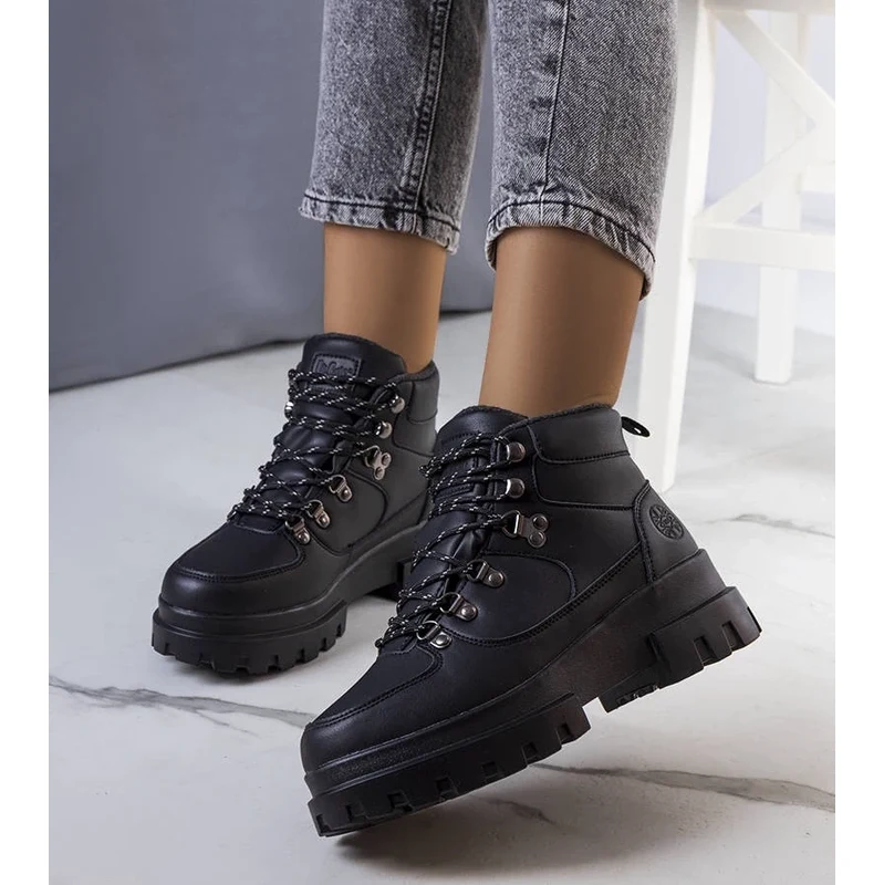 Lee Cooper - producent Black insulated boots 106995482