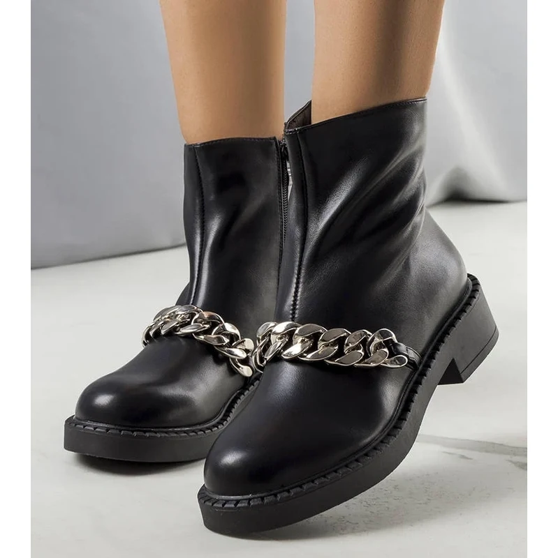 Gemre Insulated black ankle boots Larion 106995533