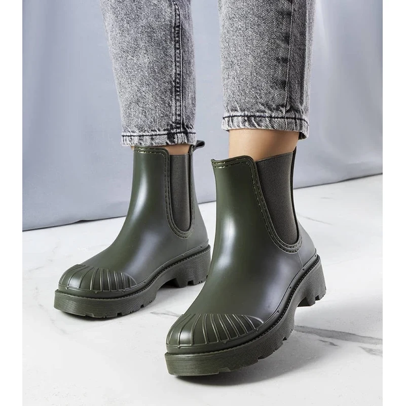 D/CEO Gemre Green short wellies Michele