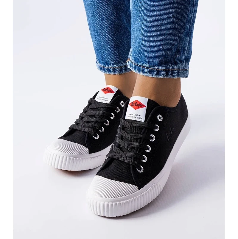 D/CEO Gemre Black sneakers Lee Cooper