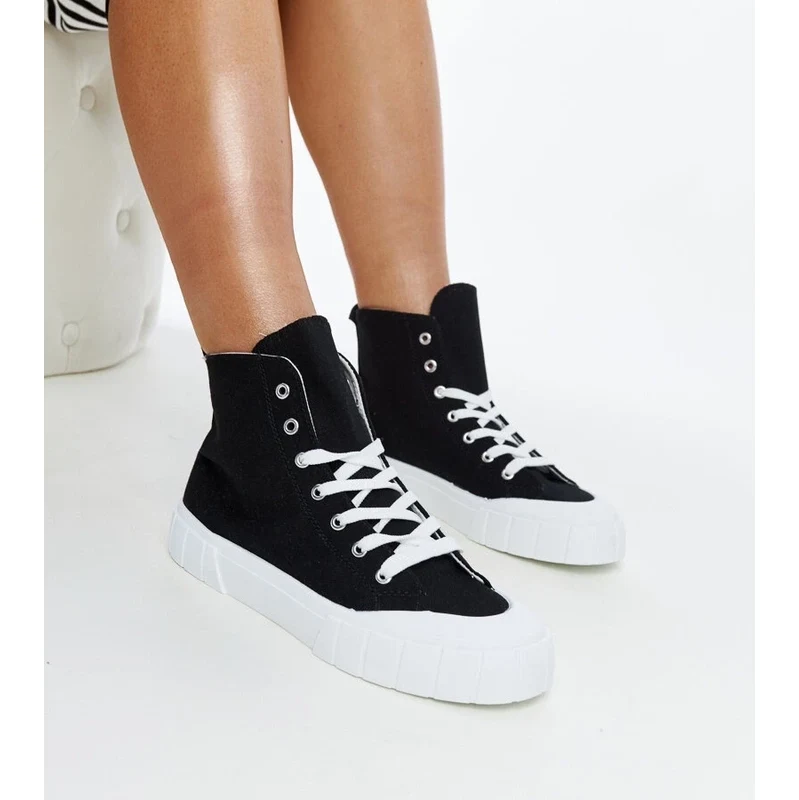 D/CEO Gemre Black high-top sneakers Vinka