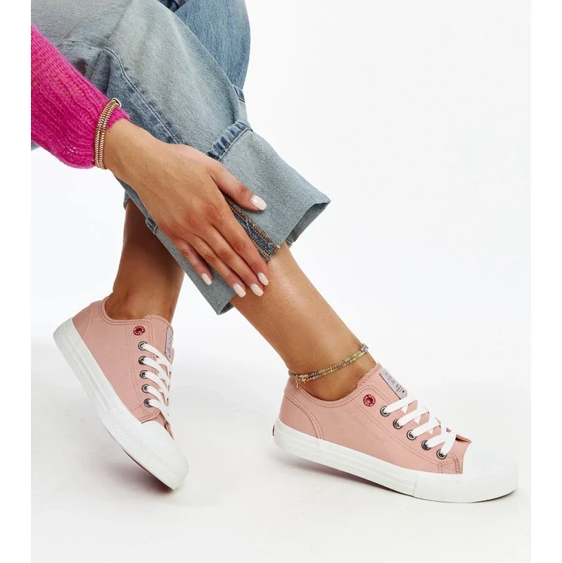 Pink womens sneakers CROSS JEANS 106995814