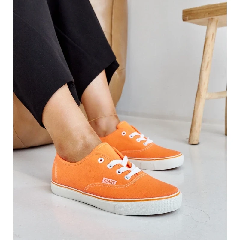 Gemre Orange classic sneakers Erla
