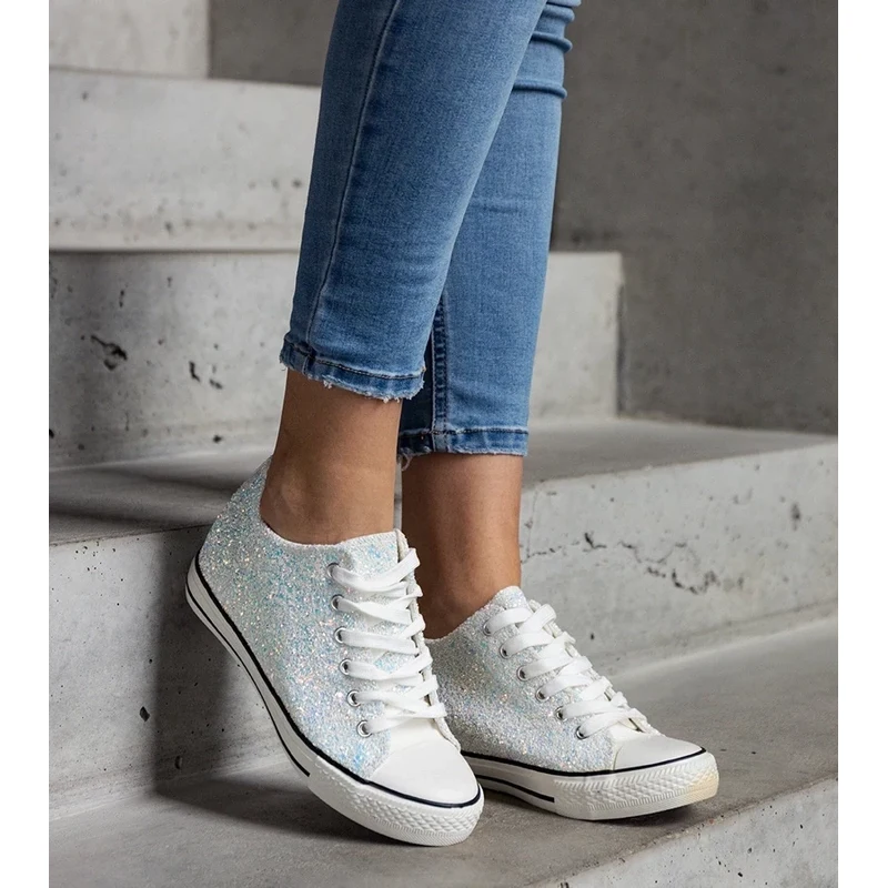 Gemre Green Shiny High Top Sneakers Jadwa
