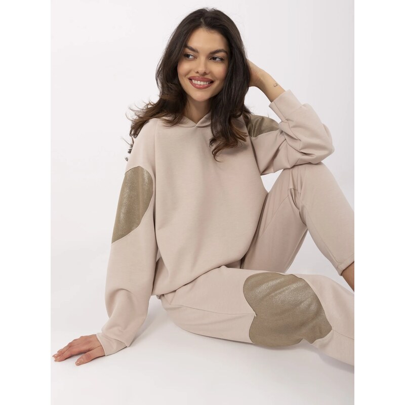 Italy Moda Set-MI-KMPL-M6156.98-dark beige