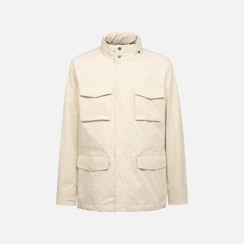 Béžová pánská bunda Geox Damon - Pánské 106997129