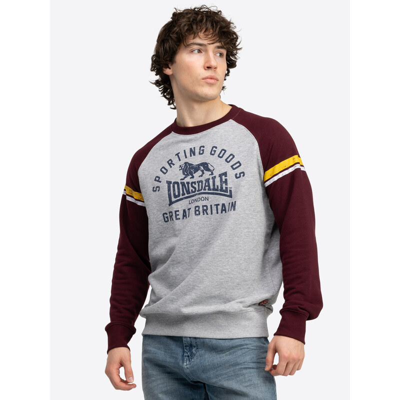 Lonsdale Mens crewneck sweatshirt regular fit
