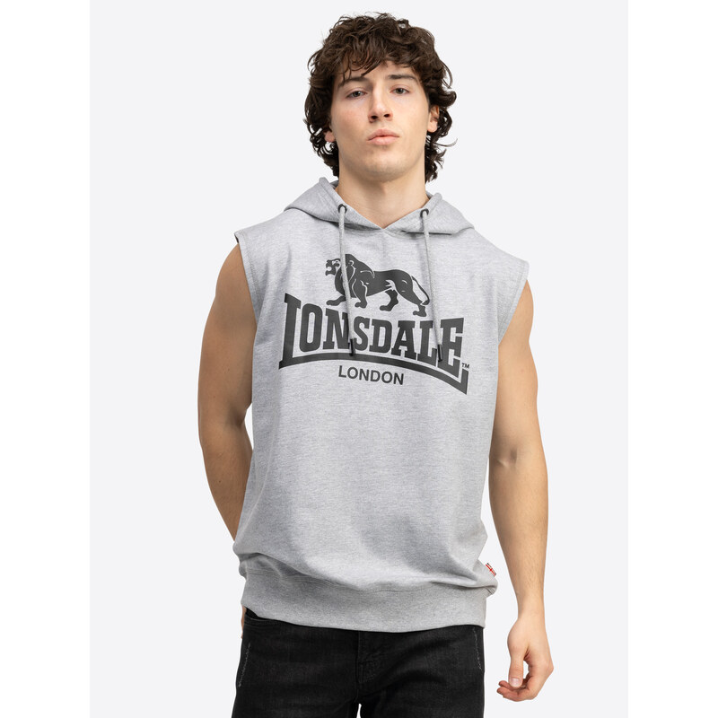 Lonsdale Mens sleeveless hoodie regular fit