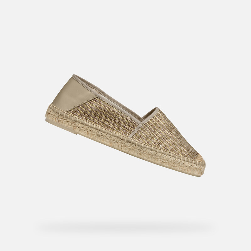 Béžové dámské espadrilky Geox Lampedusa - Dámské 106666293