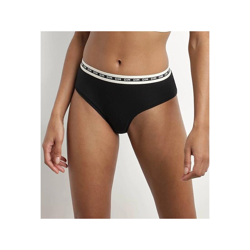 DIM ICONS SHORTY - Womens panties - black