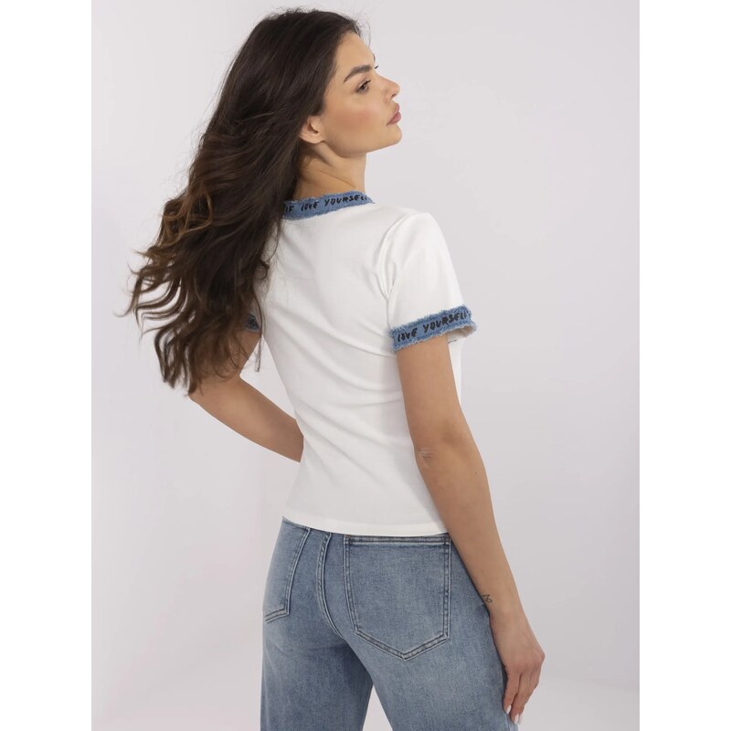 Vinceotto T-shirt-NM-TS-V8295.35-ecru