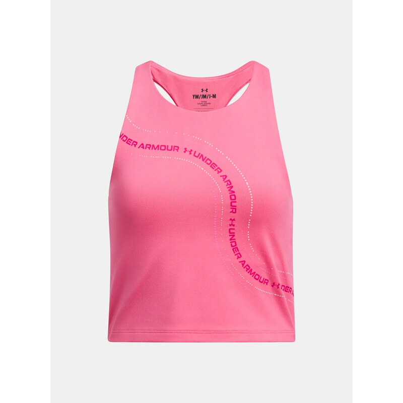 Dívčí tílko Under Armour G Motion Branded Crop Tank
