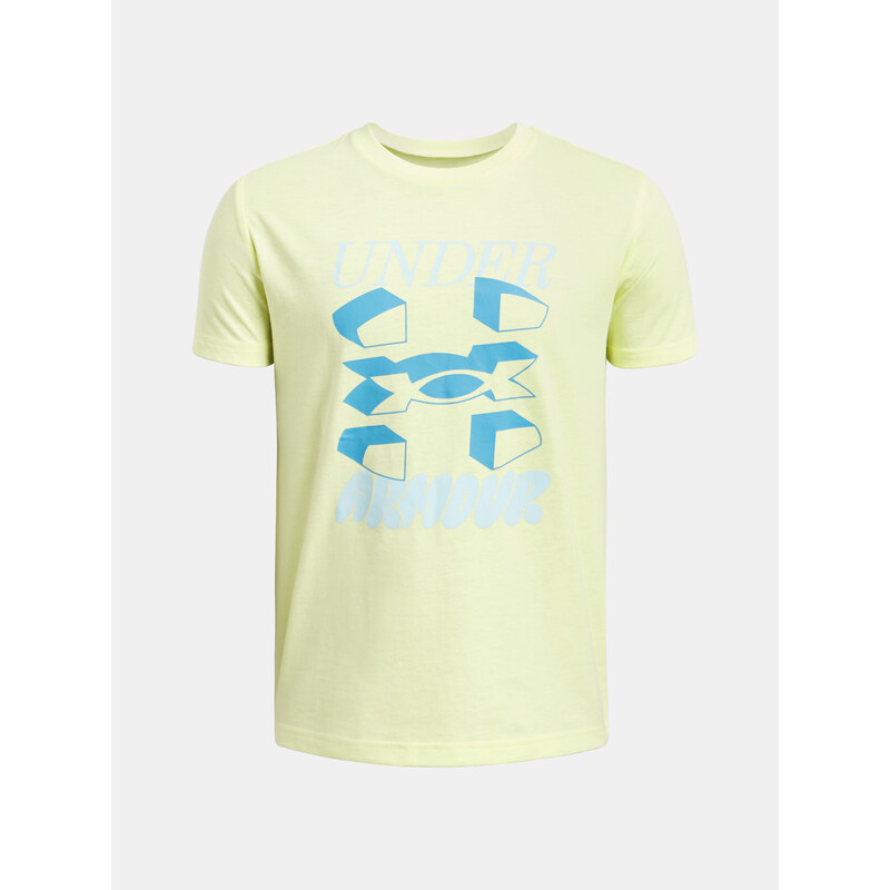 Chlapecké tričko Under Armour UA B SPLIT BIG LOGO SS - Kluci