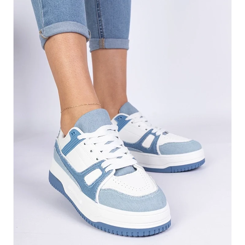 Gemre Blue womens Pretta sports sneakers