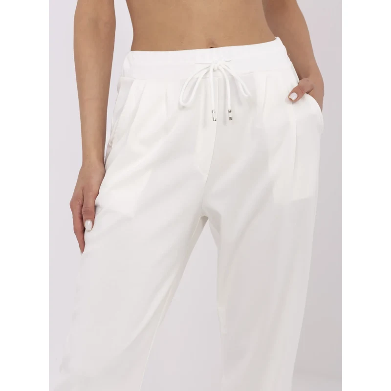 Italy Moda Trousers-DHJ-SP-20523.66P-ecru