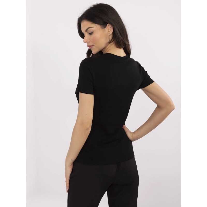 Vinceotto T-shirt-NM-TS-JX-09328.65P-black-pink
