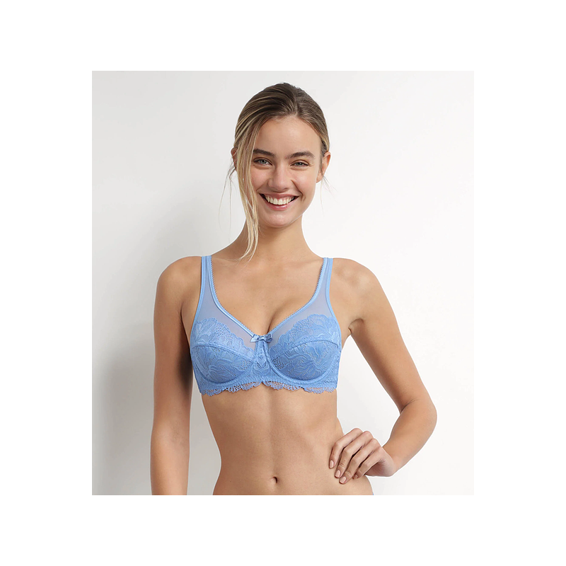 DIM GENEROUS ESSENTIEL UNDERWIRE BRA - Womens lace bra - light