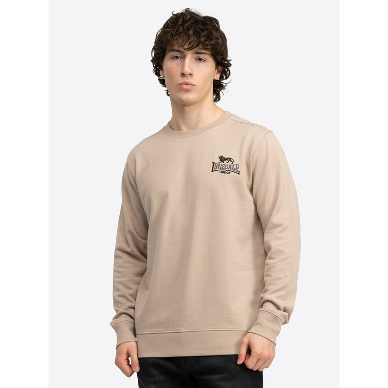 Lonsdale Mens crewneck sweatshirt slim fit