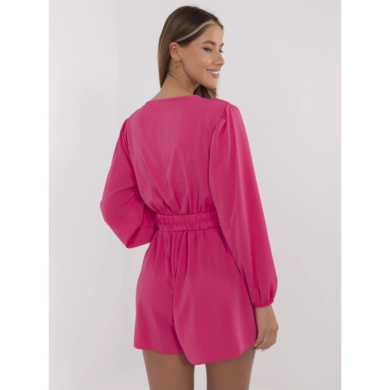 Italy Moda MI-KO-T44.70-Fuchsia Jumpsuit