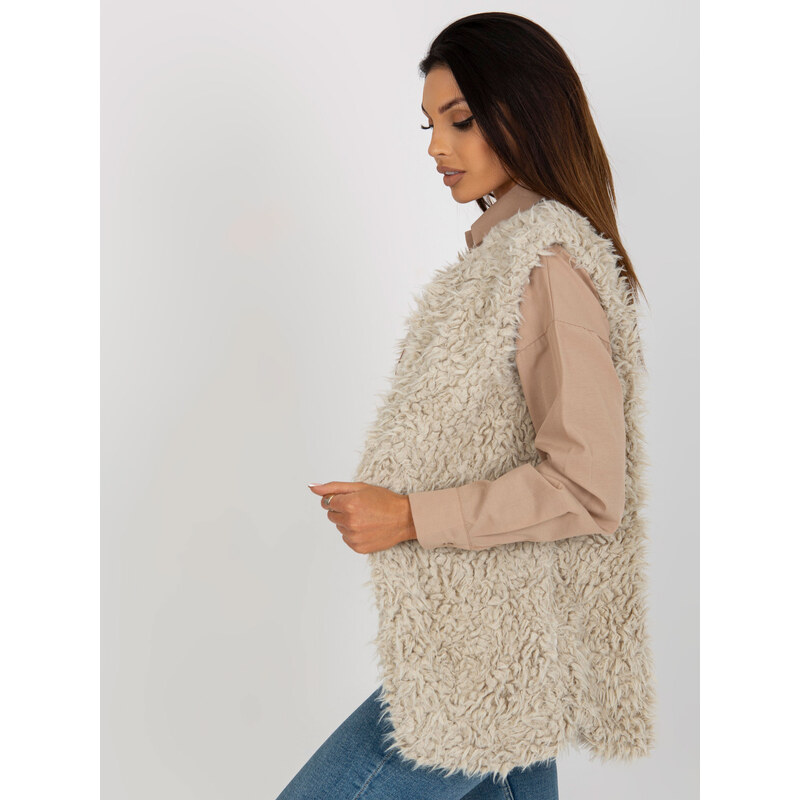 Wool Fashion Italia Dámská vesta AT-KZ-22105.11P -výprodej 111247769