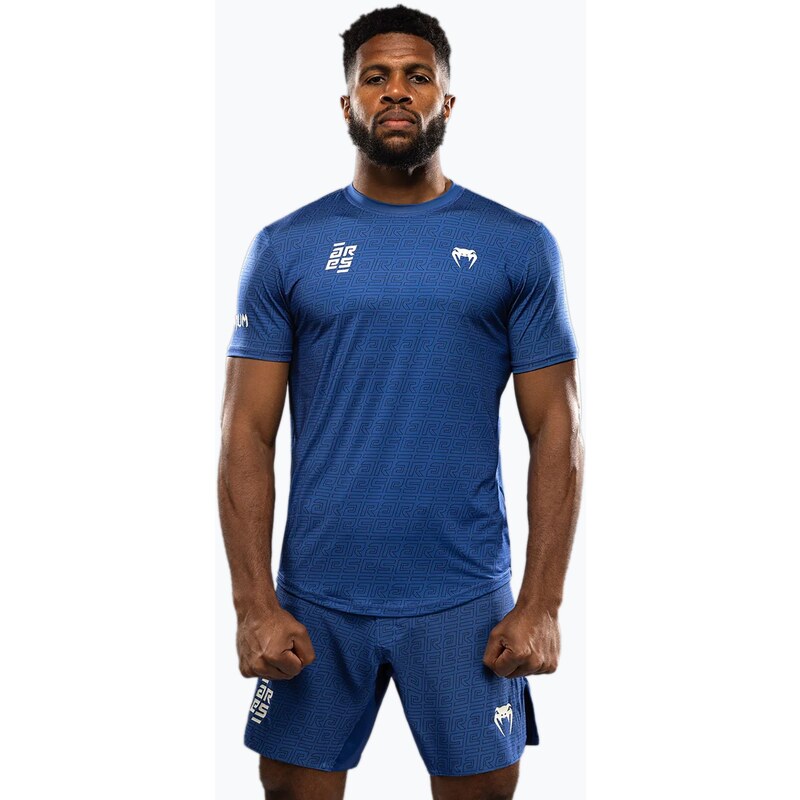 Pánské tréninkové tričko Venum X Ares 2.0 Dry Tech royal blue
