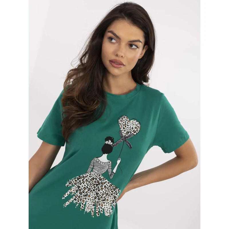 Calimera Blouse-CLM-BZ-1702.89-green