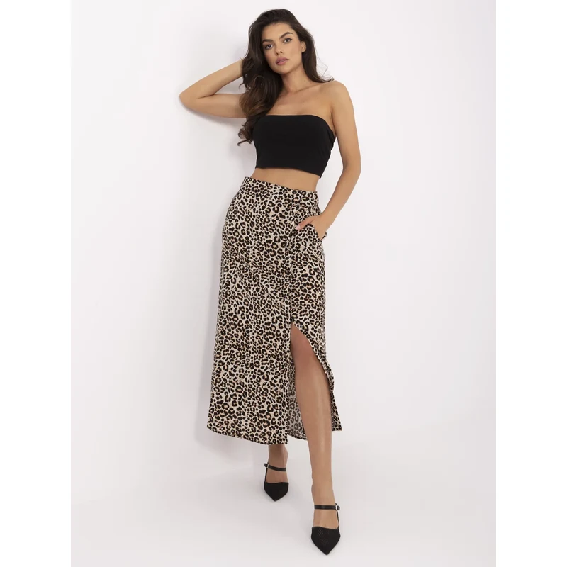 Fresh Made Skirt-D73771M50222B-brown 107097961