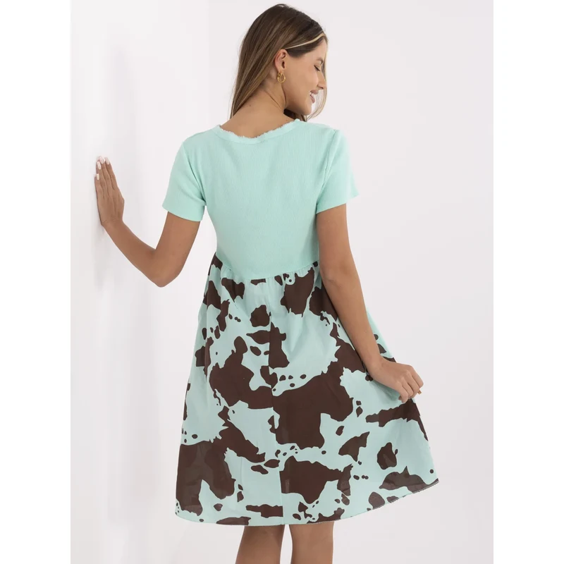 Italy Moda Dress-DHJ-SK-253701.80-mint