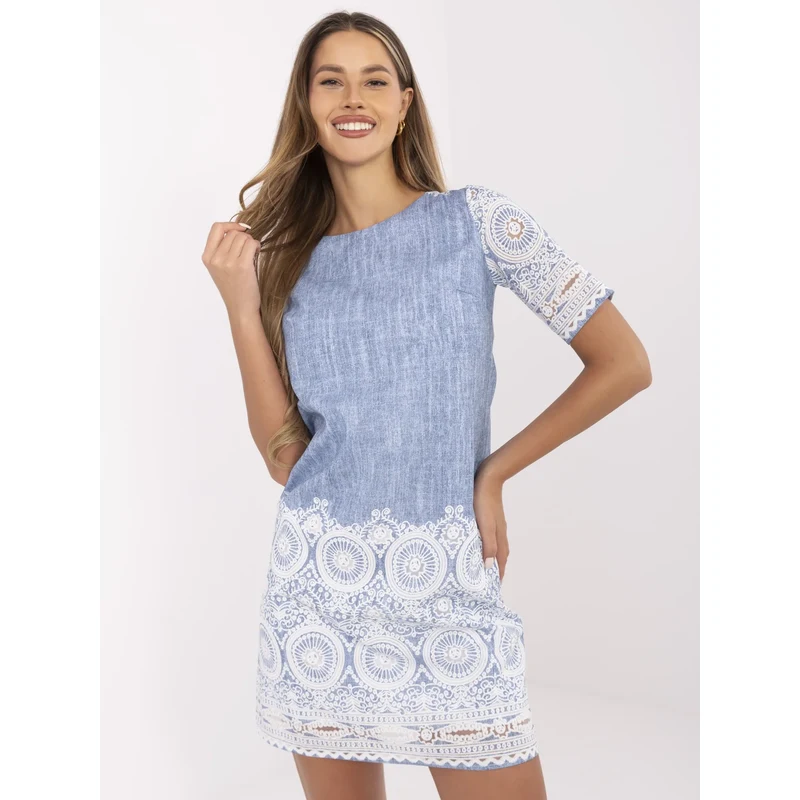 LAKERTA Dress-LK-SK-506836-1.74P-Blue 107098626