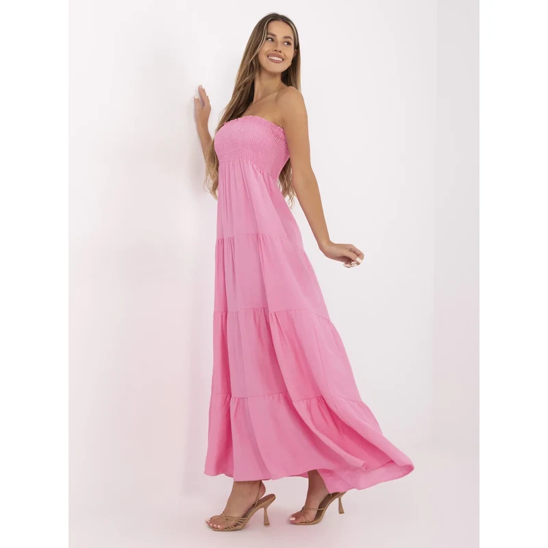 Italy Moda Dress-MI-SK-A2596.97-pink