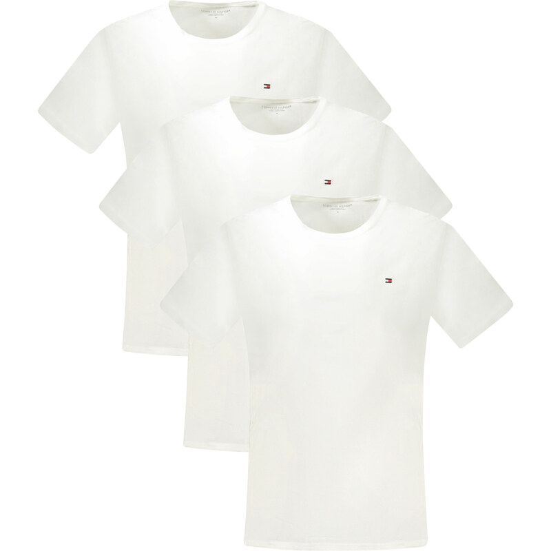 TOMMY HILFIGER SHORT SLEEVE T-SHIRT MEN WHITE