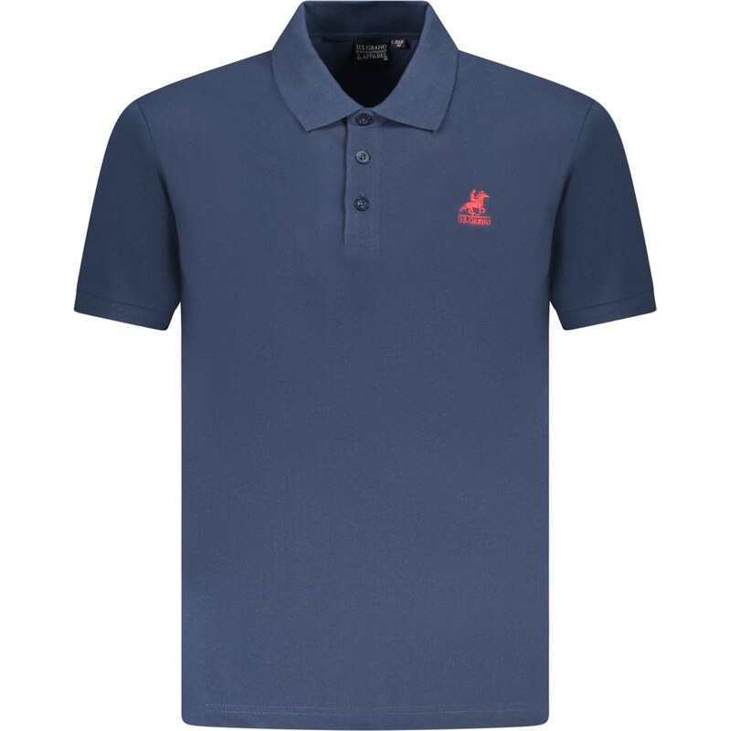U.S. GRAND US GRAND POLO MENS SHORT SLEEVE POLO BLUE