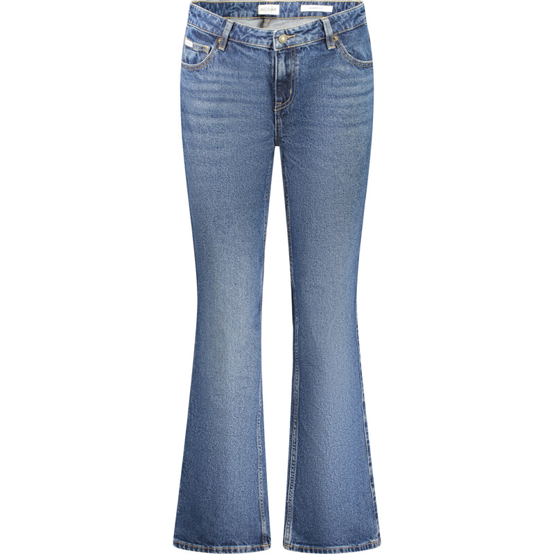 GUESS JEANS Dámské modré zvonové džíny GUESS