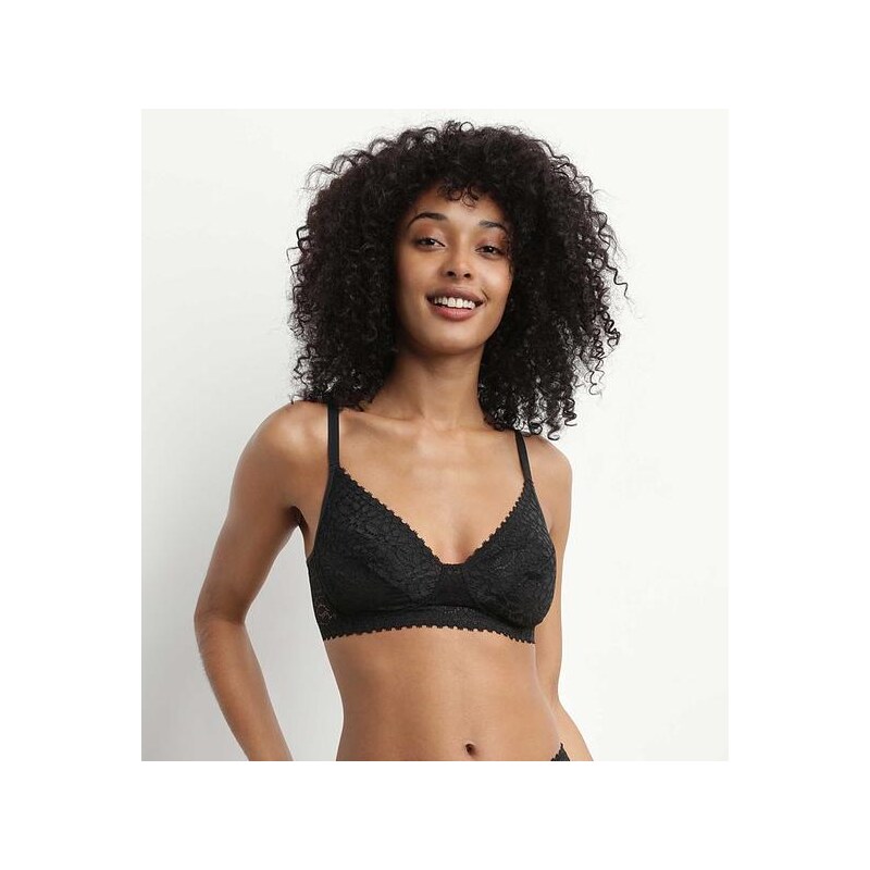 DIM DAILY DENTELLE WIREFREE SOFT CUP BRA - Womens underwire bra