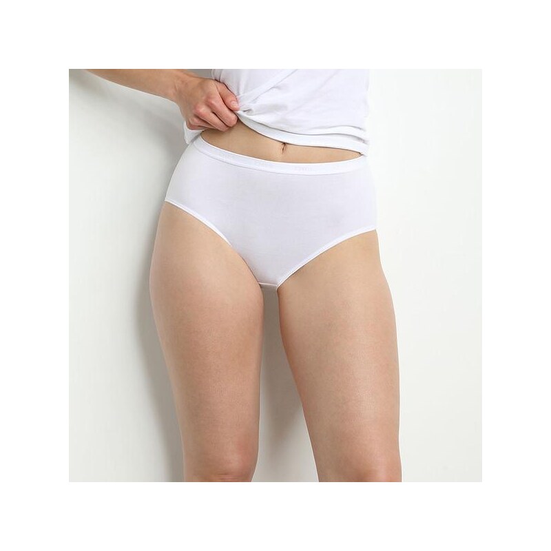 DIM GOTS COTTON MIDISLIP 2x - Womens Cotton Panties 2 pcs -