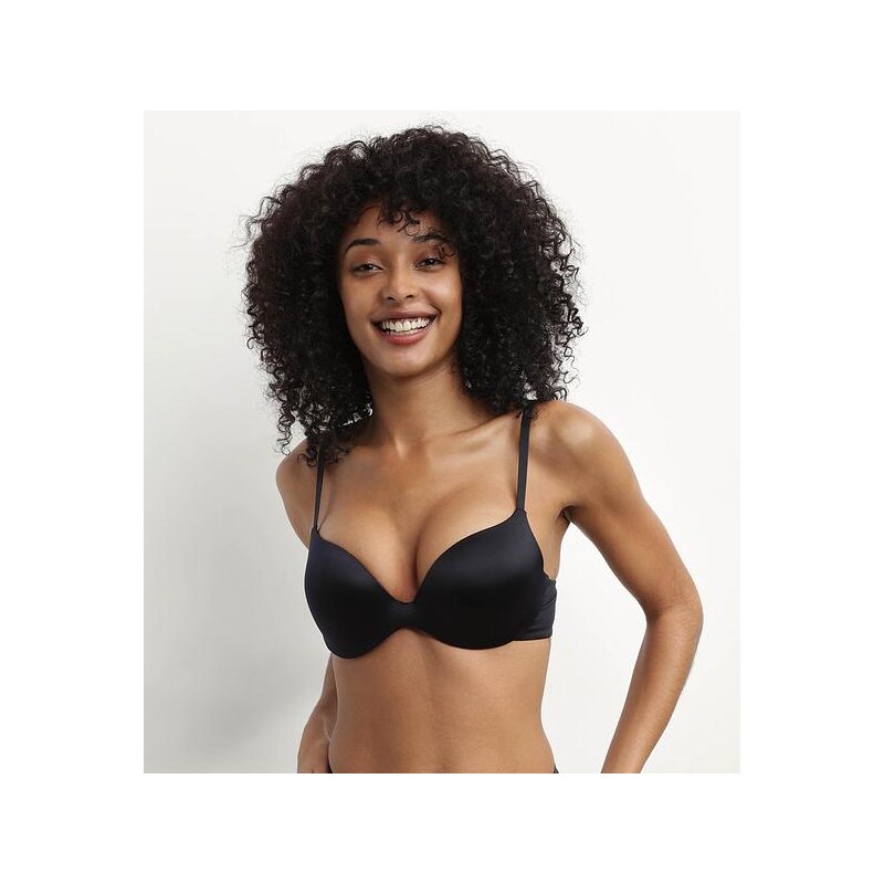DIM COMFORT PUSH UP BRA - Womens push up bra - black