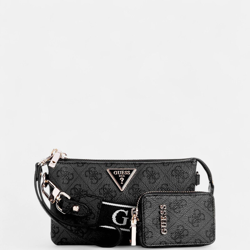 Černá kabelka Guess Latona s logy 56286 114631923