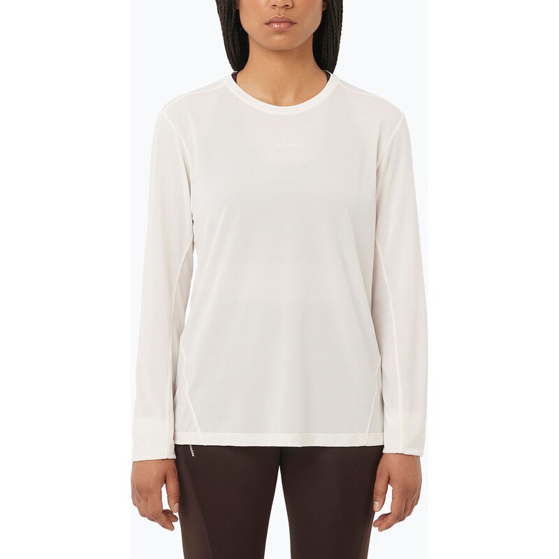 Dámské tričko Longsleeve Salomon Shakeout Core whisper white