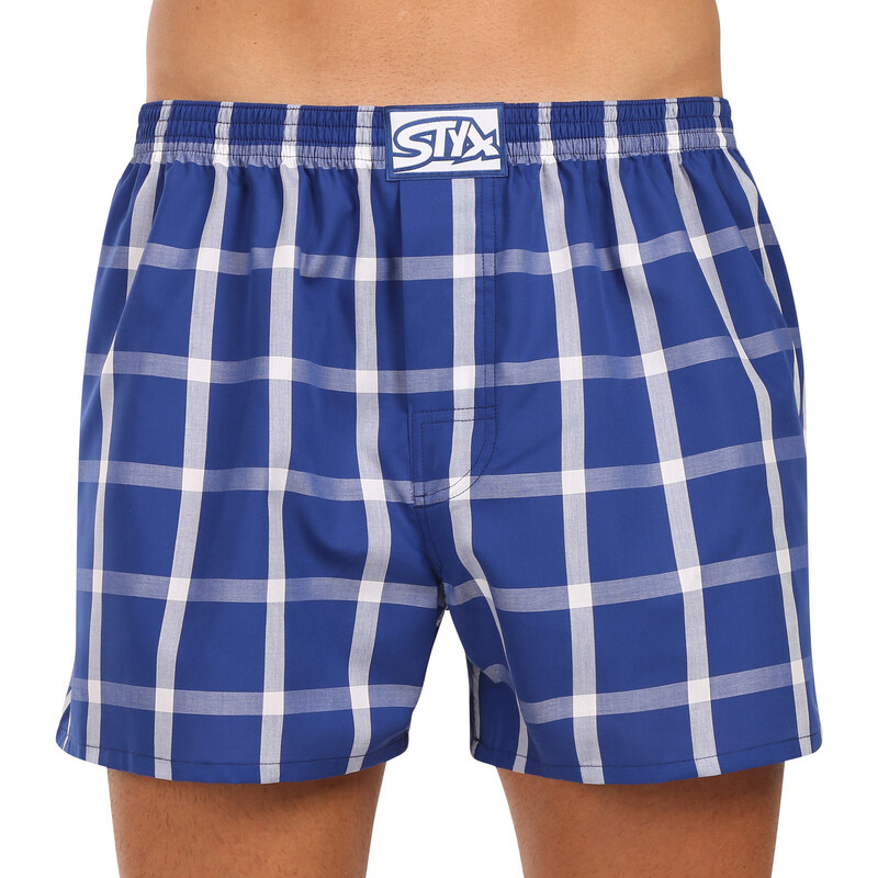 Pánské trenky Styx klasická guma nadrozměr vícebarevné (E1106)