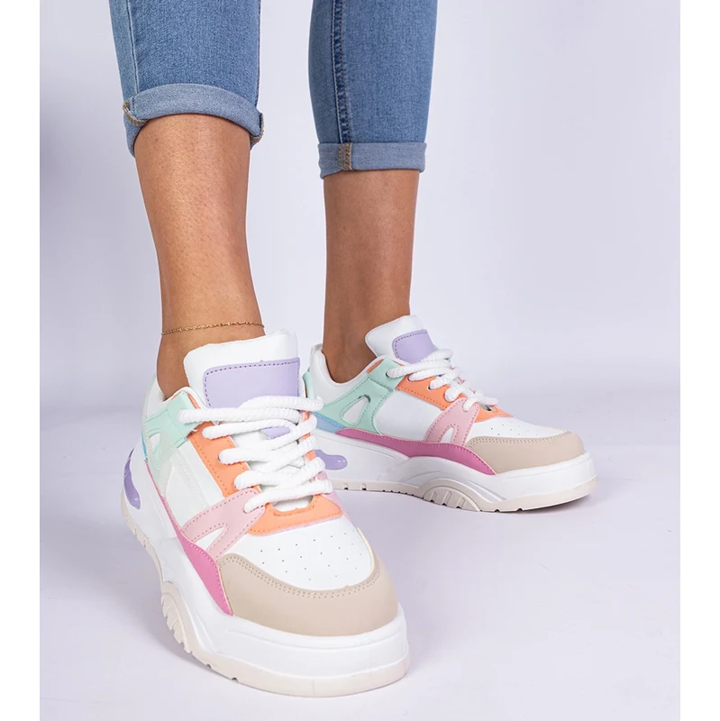 Gemre Multicolored Platform Sneakers Nivi