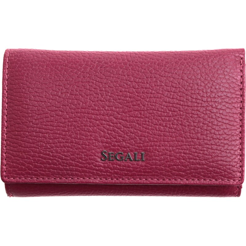 Dámská kožená peněženka Segali SG 7074 Viva Magenta