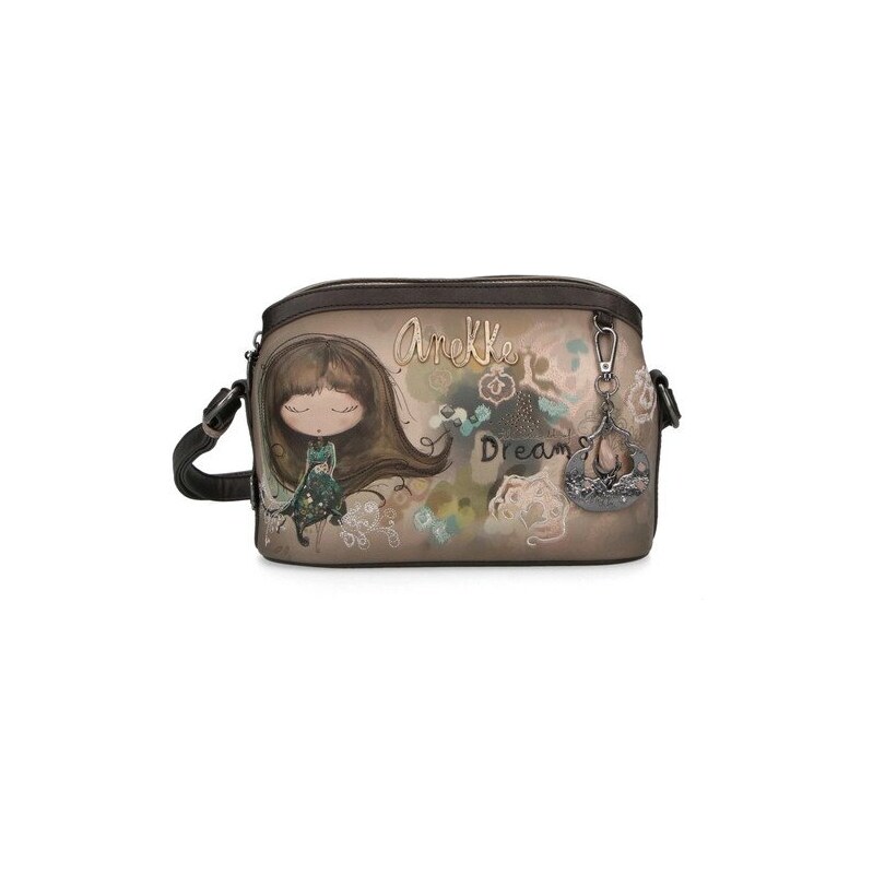 Stylová crossbody z kolekce Anekke Real Anekke 41703-258 hnědá 107361480