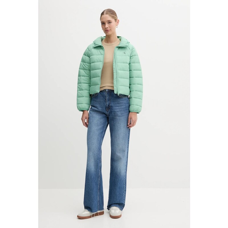 Calvin Klein Jeans prošívaná bunda dámská